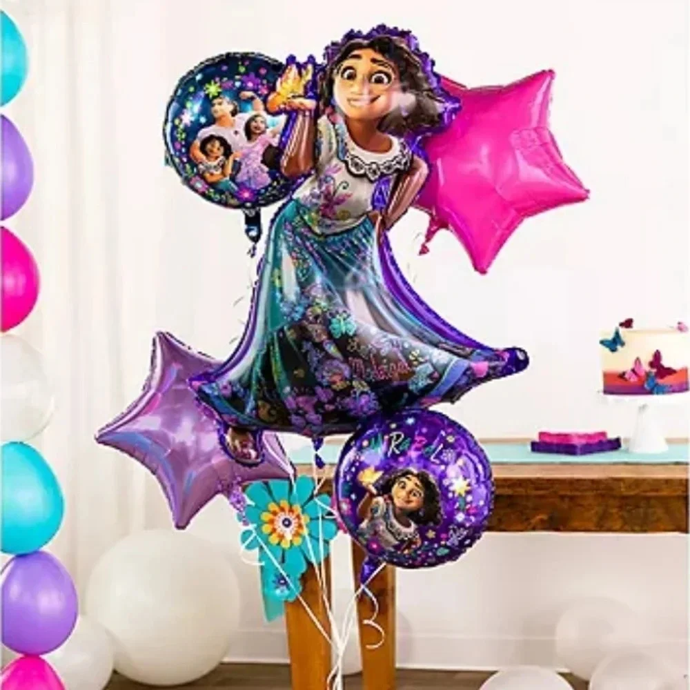 Encanto Foil Balloons Supershape XL Mirabel Bouquet 5 PC